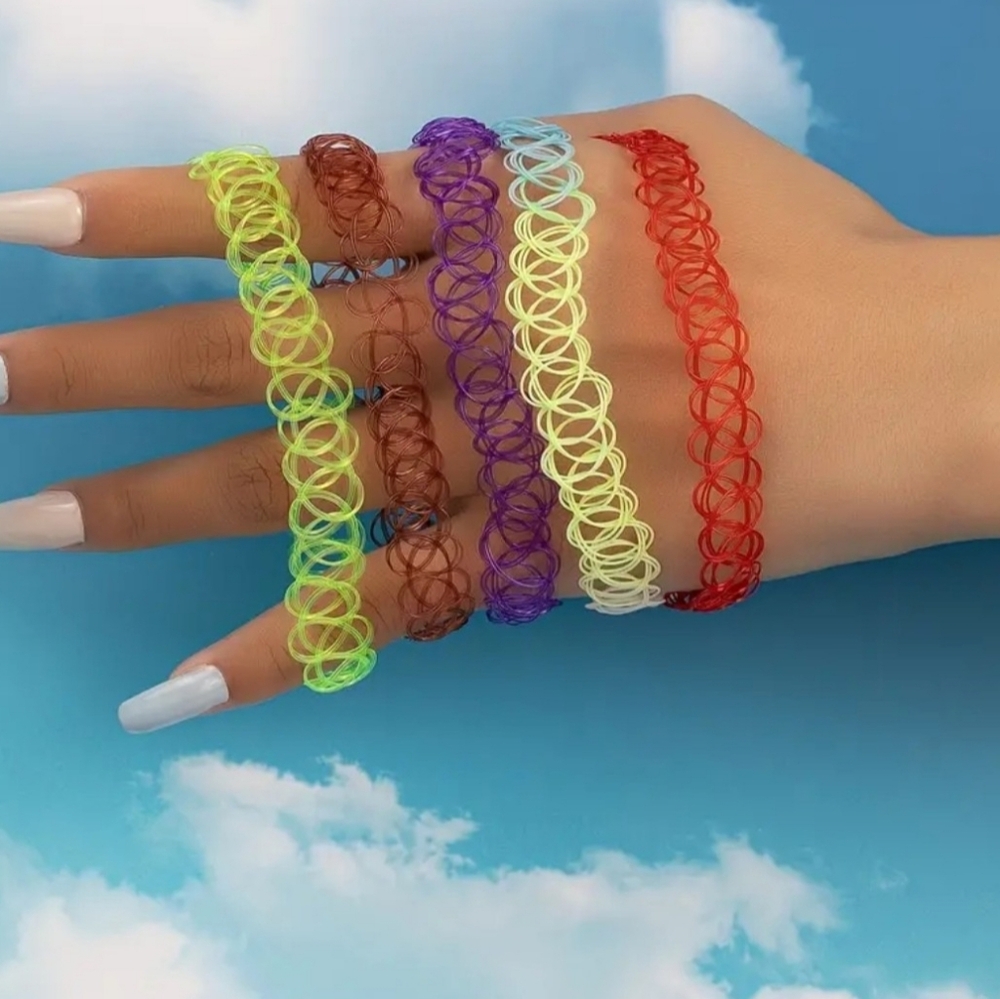 5 choker necklaces